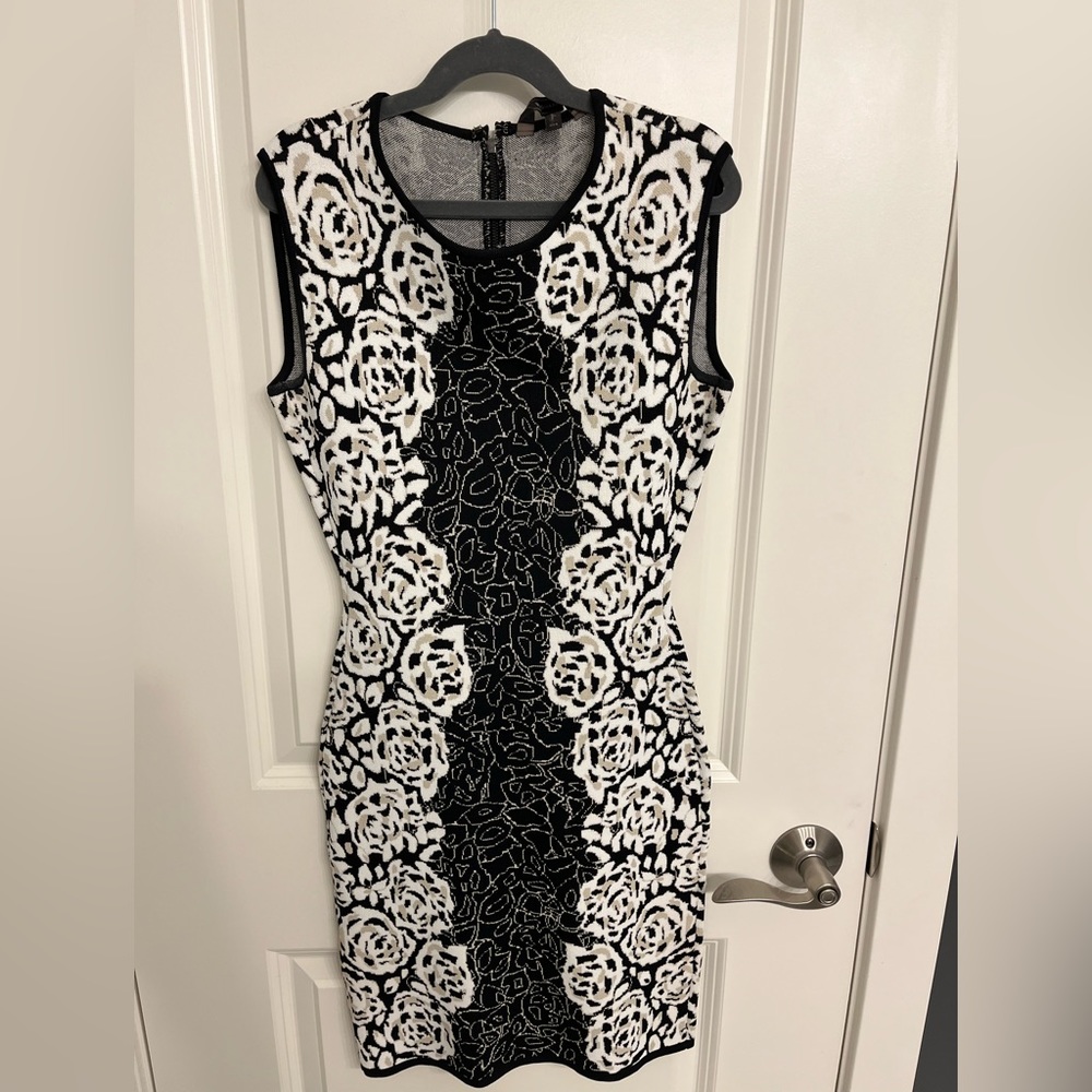 BCBG sweater material dress